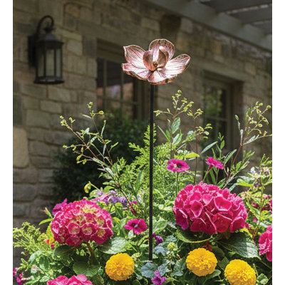 Piquet de jardin en fonte - Coquelicot