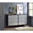 Myles Black,Silver & Gold Finish Dresser