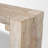 Landry Solid Reclaimed Wood Bench with Whitewash Finish and Blush Undertones-118225762