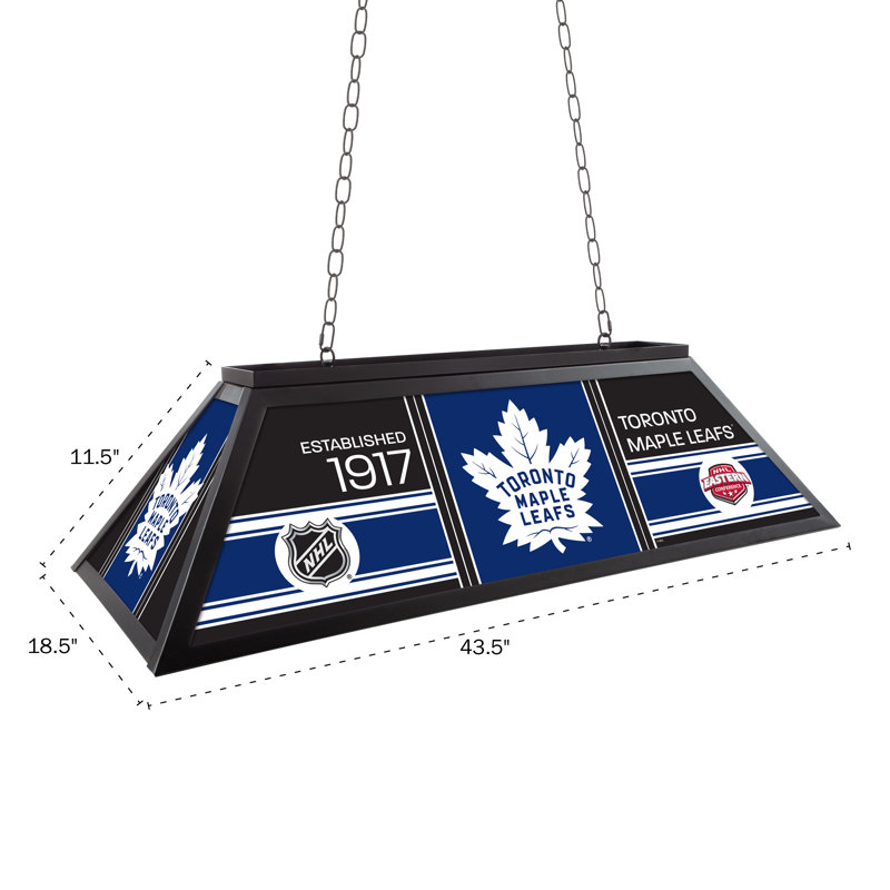 Luminaire pour table de billard Toronto Maple Leafs
