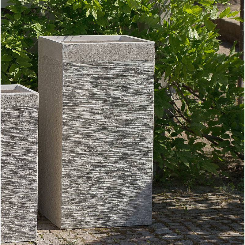Adlai Pot Planter, Beige, 1, 77cm H x 40cm W x 40cm D