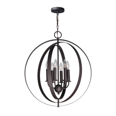 Lando 6 - Light Globe Chandelier