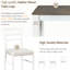 7 salles à manger avec table ajustable, sièges rembourrés et 2 tiroirs configuration multifonctionnelle extensible et abat-jour de chaises douillettes-3014398-3014397-3014392