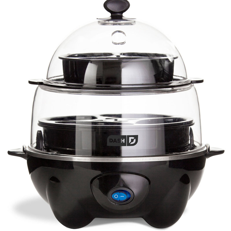 Dash Deluxe Egg Cooker, Black