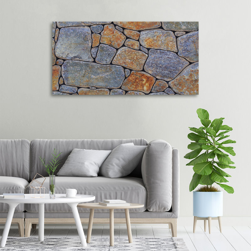 Stones - Wrapped Canvas Print