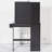 29.2" Small Size Left Drawer Desktop Vanity Table + Cushioned Stool-464064066