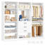 Système de placard autoportant avec miroirs, tiroirs et range-chaussures-931618407
