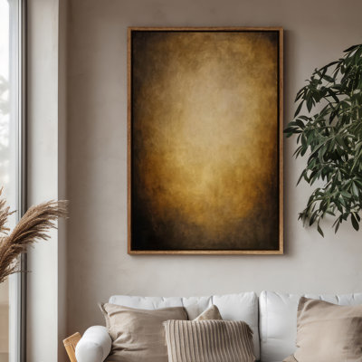 Framed Canvas Wall Art - Vintage Abstract Wall Prints for Bedroom - 24"x36"