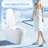 Bidet Smart Toilet, One - Piece Toilet Seat With Auto Flush And Open/Close, Heated Adjustable Temp, Warm Water Dry, Remote Control, Sensor For Automatic Cover, Multiple Wash Options Like Female Rear