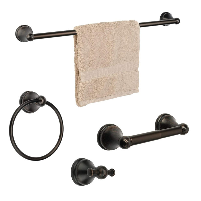 Ensemble de quincaillerie de salle de bain 4 pièces Brentwood