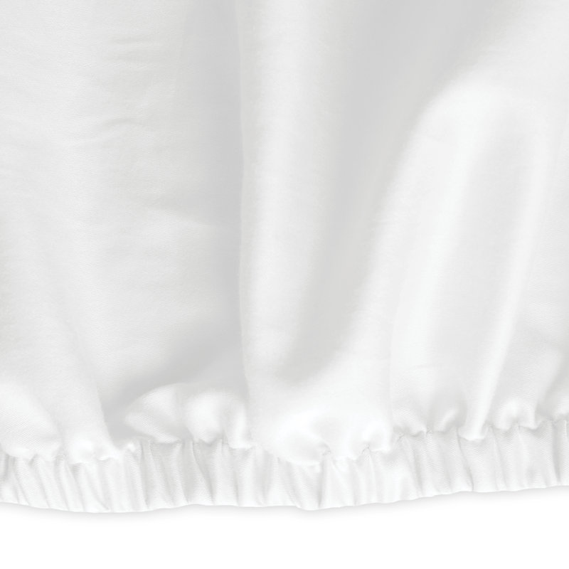 Full Size White Hybrid Memory Foam and Fiber Mattress Topper