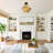 Baulch Rattan Semi Flush Mount Ceiling Light Boho Light Fixture Ceiling Lights Flush Mount Semi Flush Light Fixture