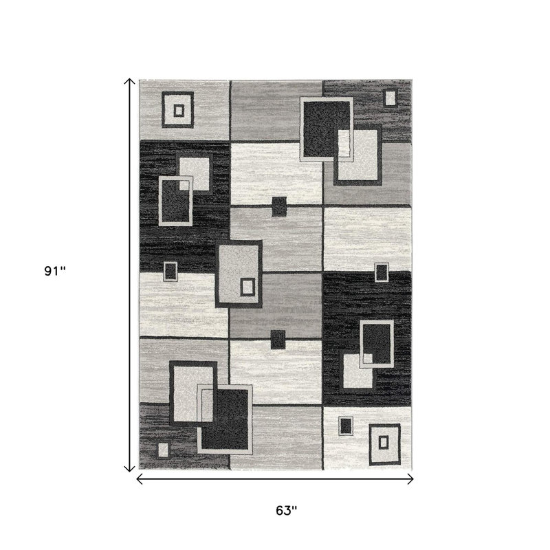 Dillup-Jones Indoor Rug, Rectangle 5' x 8'
