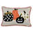 Halloween Pumpkin Embroidered Throw Pillow