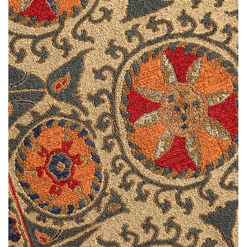 SUZANI 3 BLUE, Rectangle 2' x 3'