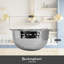 Buckingham Salad Mixing Bowl Stainless Steel With Hammered Effect -1449013112