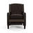 Classic Dark Grey Fabric Push Back Chair-130660663