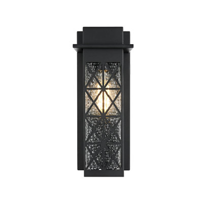 Moxley Outdoor Wall Sconce in Black