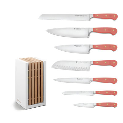 WÜSTHOF Classic Color 8-Piece Knife Block Set