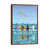 Classic Brown Wood Framed Canvas
