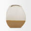 Stearne Short Off White Texture Vase