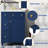 Blue Bathroom Vanity - Practical Function, Easy Maintenance Sink With Ceramic 24" , Stylish Look-1304233609
