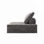 Chaise sans accoudoir pour modulaire modulaire