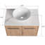 Meuble-lavabo simple 30 po avec comptoir en céramique