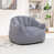 Gray Faux Leather