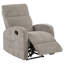 Ensemble de canapé inclinable manuel en chenille 3 pièces Camecia Sable-579404624-579404627