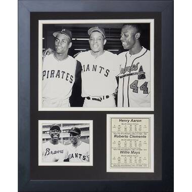 Legends Never Die Willie Mays New York Giants Framed