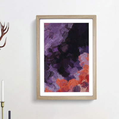 Curiosity in Abstract - Picture Frame Graphic Art Print