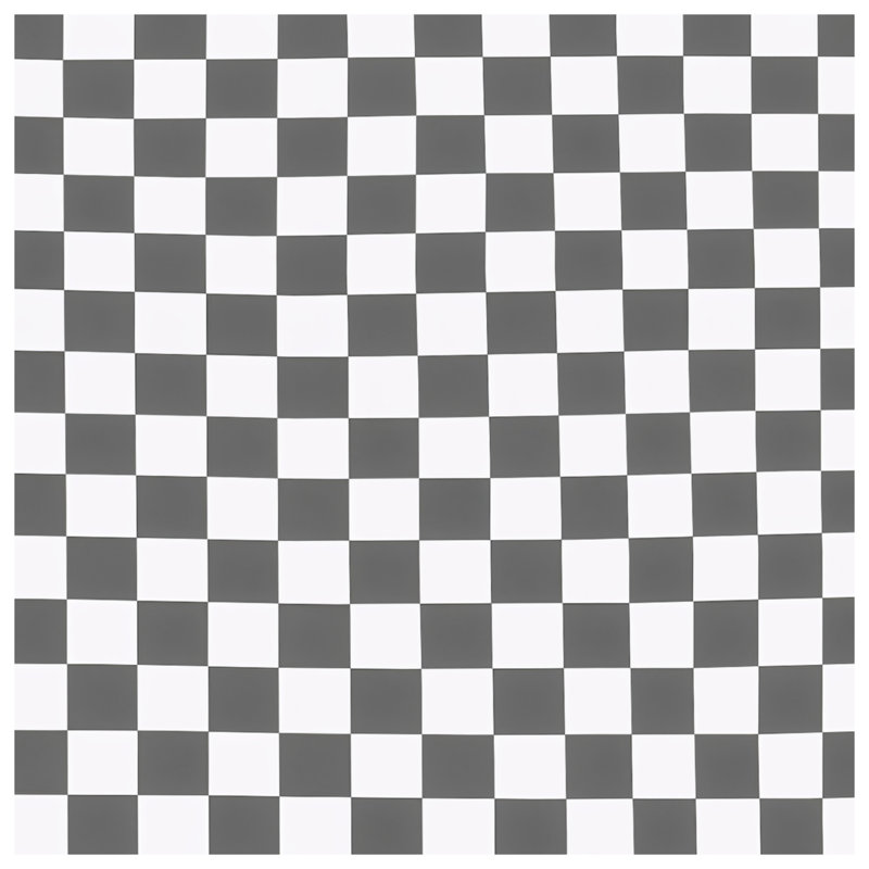 Black White Checkered Double Sided Throw Pillows, 18 x 18 inches