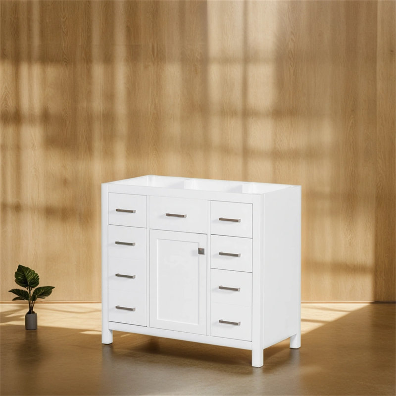 35.4'' Single Bathroom Vanity Base Only