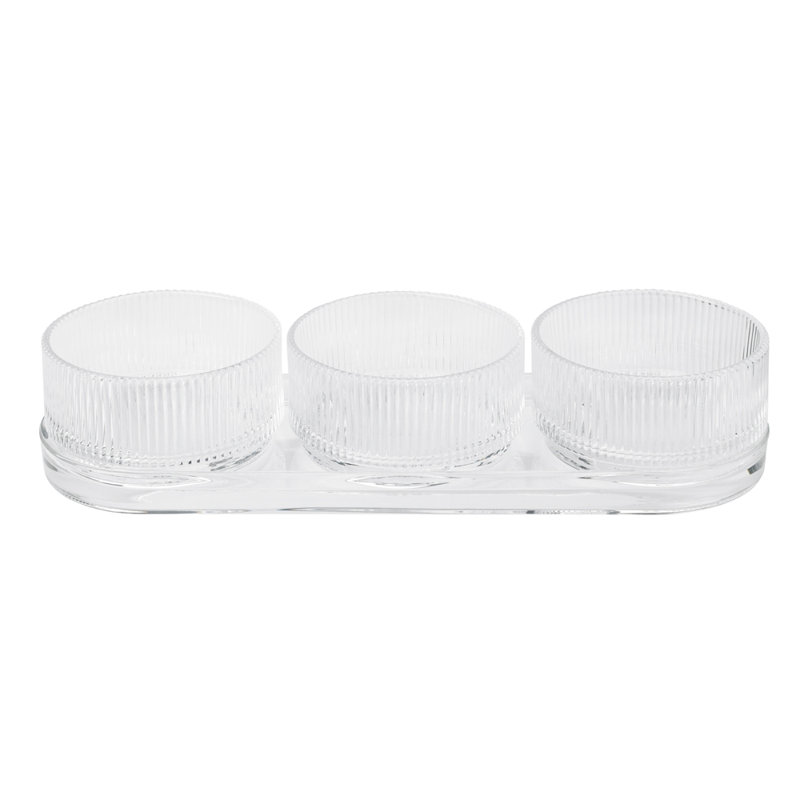 Stelton Pilastro Glass Platter