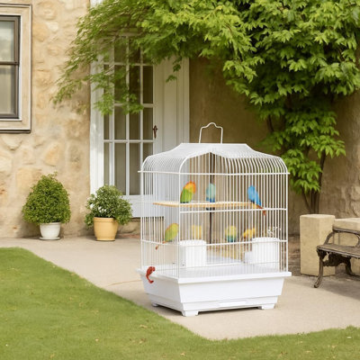 52cm Metal Table Top Bird Cage
