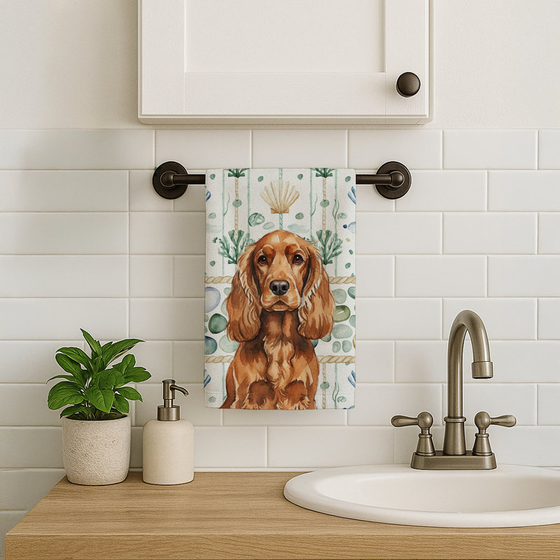 Serviette de cuisine Red English Cocker Spaniel, Épagneul cocker anglais rouge