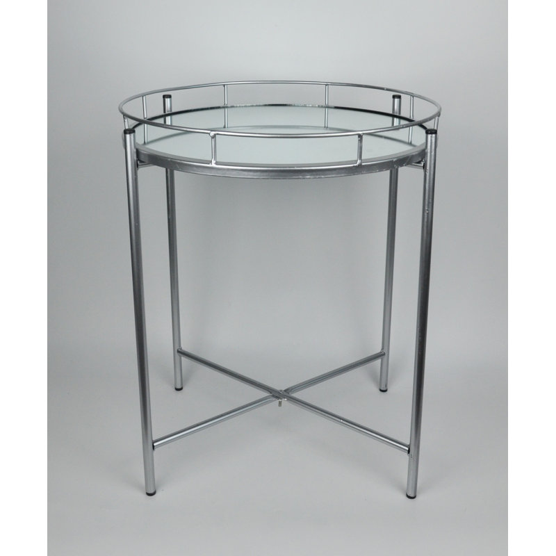 Aubray Tray Top Frame End Table