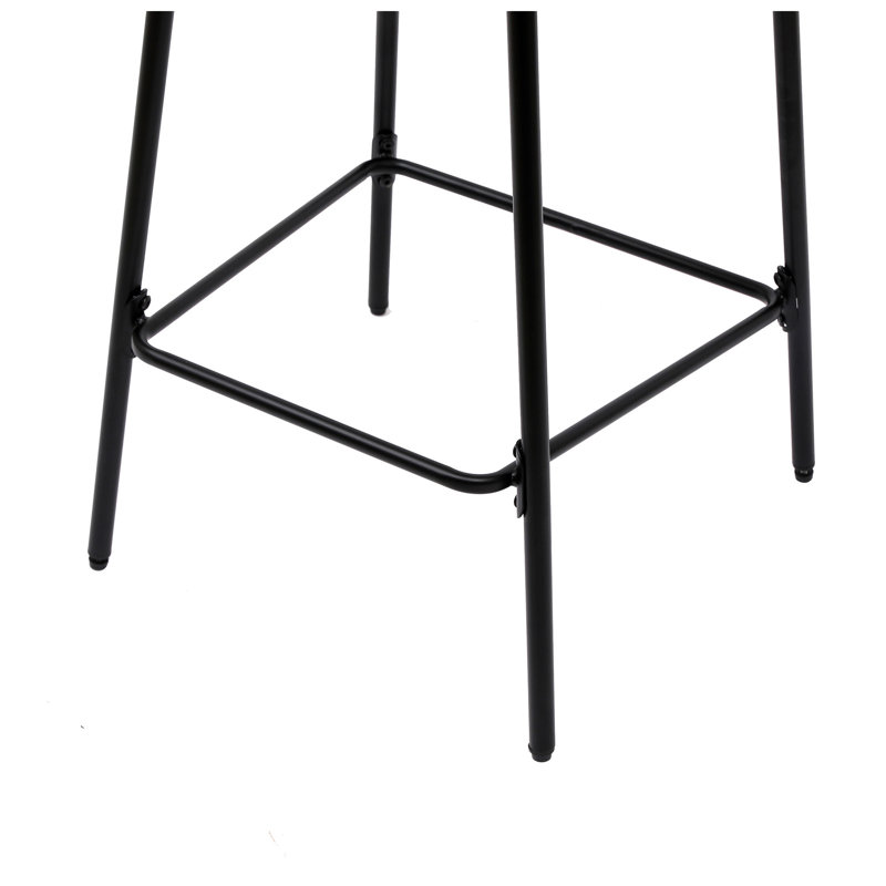 Ensemble de 2 tabourets de bar Boho l 14,96 po x P 15,15 po x H 34,84 po