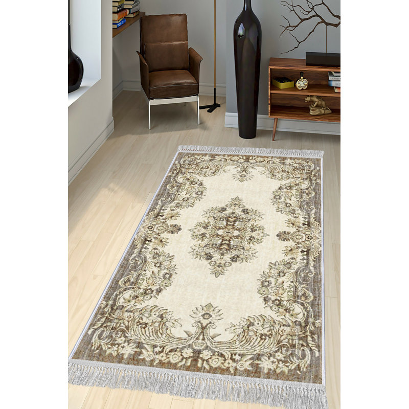 Luxurious 3D Printed Velvet Carpet, 47.2 x 70.9 inches | 100% Velvet Fabric, 100% Cotton Sole | Pile Height: 0.4 inches, Total Height: 0.5 inches | Antibacterial, Non-Slip, Machine Washable | Ideal for Living Room & Bedroom Decor