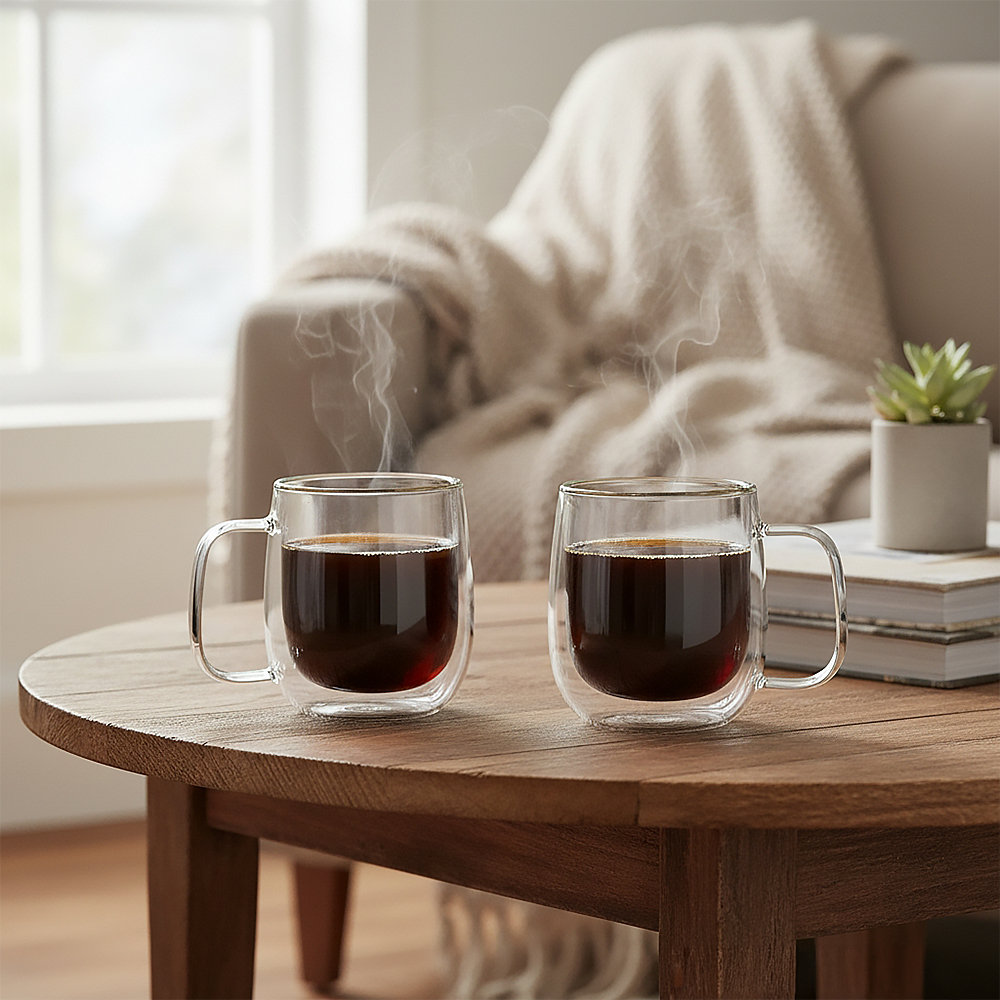 Borosilicate Glass Coffee Cup