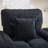 360° Swivel Chenille Accent Chair Upholstered Single Sofa With Throw Pillow-1249685644