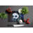 Cryptic Mask Glass Cutting Board