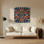 Art mural gris Op Op 60