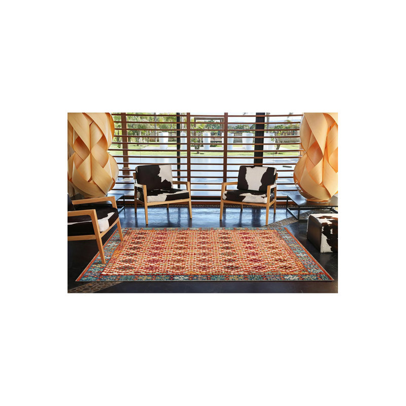 Tapis décoratif lavable à la machine, Sous-tapis carré 3 pi 3 po inclus