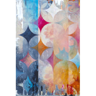 Atmospheric Geo I - Wrapped Canvas Art Prints