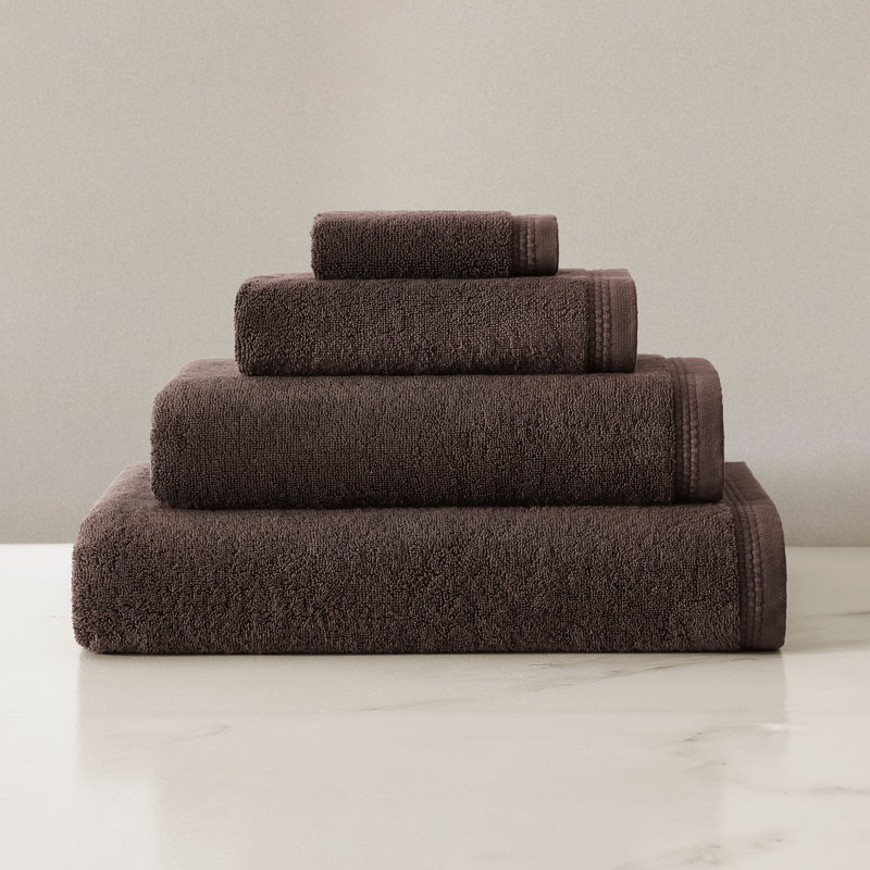 Egyptian Cotton Soft Border Towels, Earth, Bath Sheet
