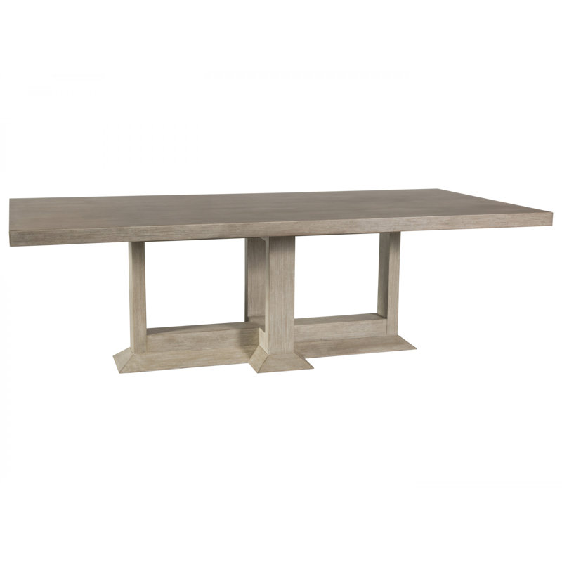 Bianco Transitional Mahogany Rectangular Dining Table