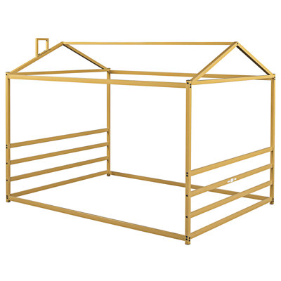 Queen House Shape Platform Bed