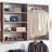 Devi Oak Wall Mounted Wood Closet System